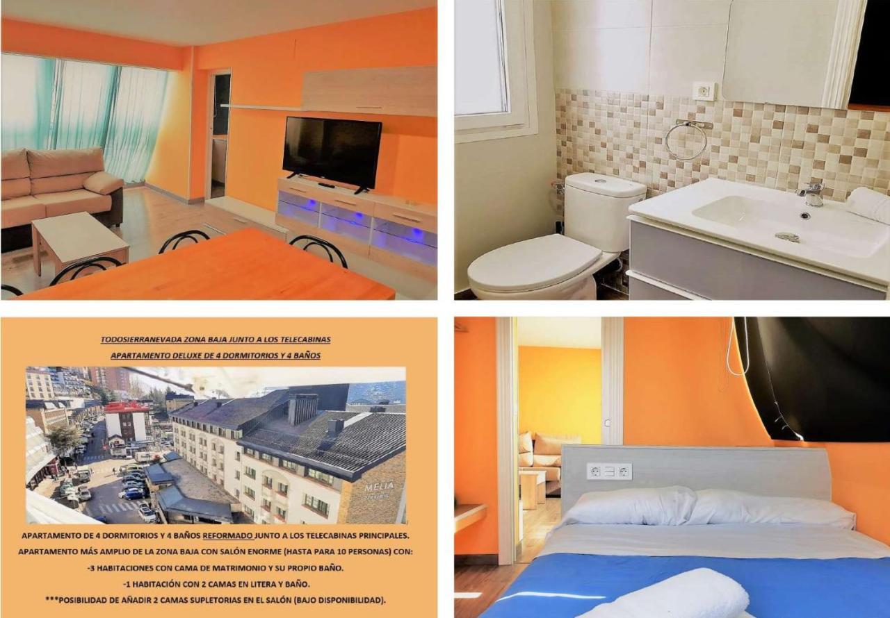Todosierranevada Zona Baja - Apartamentos De 4 Dormitorios - Junto A Los Telecabinas Sierra Nevada Exteriör bild